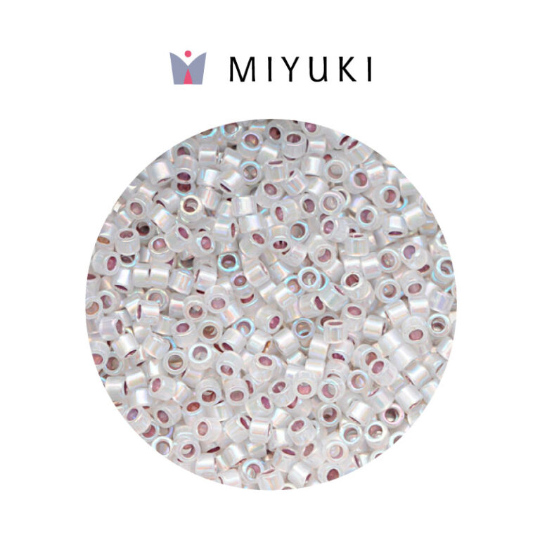 Miyuki Delica Silver Lined Opal