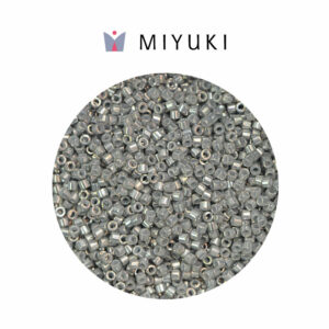 Miyuki Delica Matte Metal DK Grey Luster