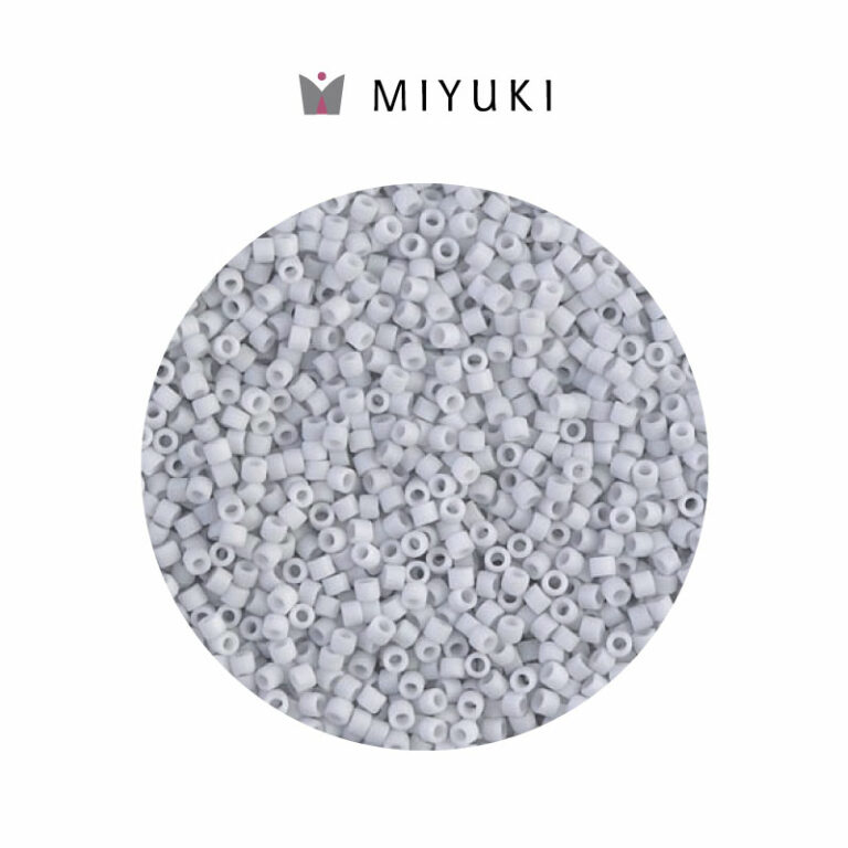 Miyuki Delica Opaco Mate Grey
