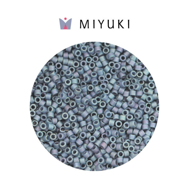 Miyuki Delica Matt Metal It Green