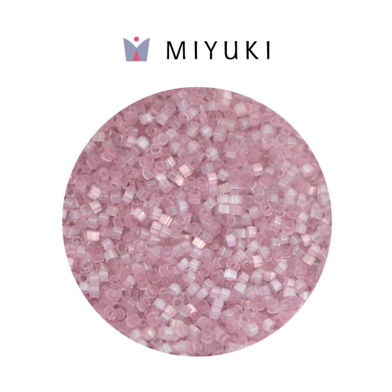 Miyuki Delica Rosa Silk Satin