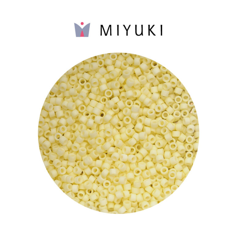 Miyuki Delica Amarillo Pastel Opaco Mate