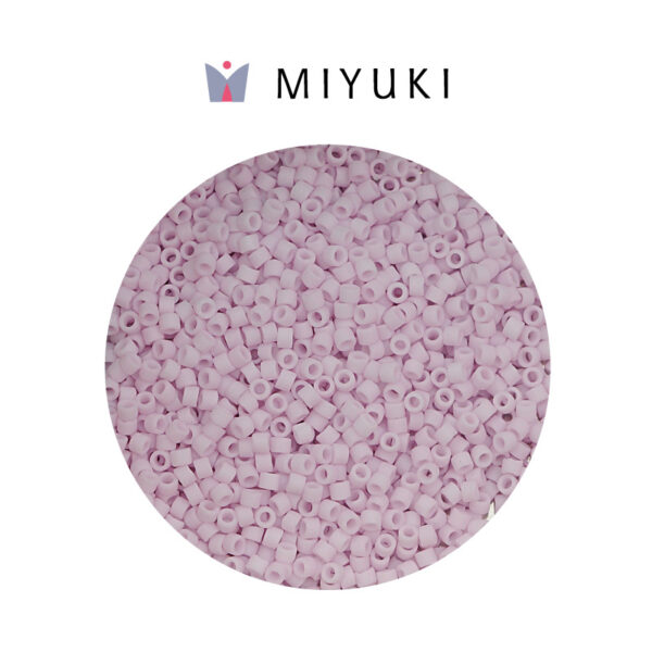 Miyuki Delica Opaco Morado Pastel Mate