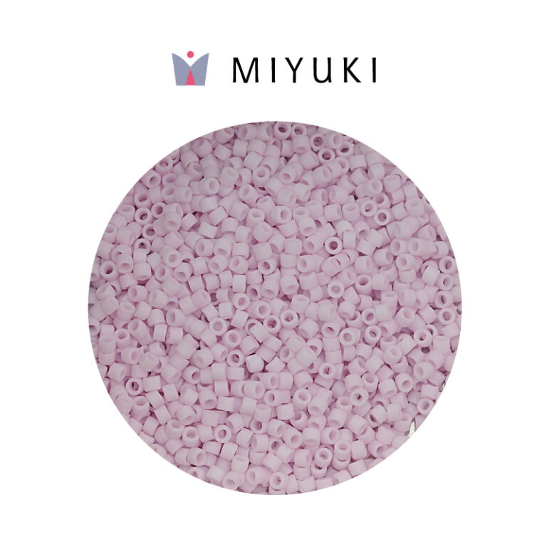 Miyuki Delica Opaco Morado Pastel Mate