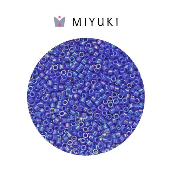 Miyuki Delica Opaque Cyan Blue AB