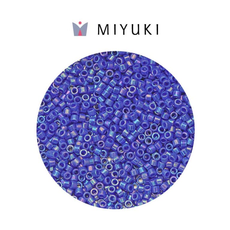 Miyuki Delica Opaque Cyan Blue AB