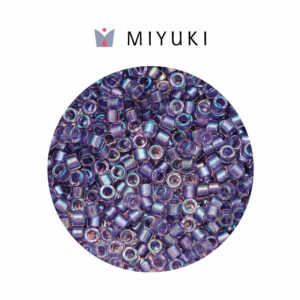 Miyuki Delica Sparling Purple Lined Cristal