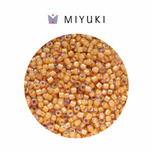 Miyuki Delica White Lined Topaz DB1778