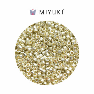 Miyuki Delica Silver Galvanizado Duracoat