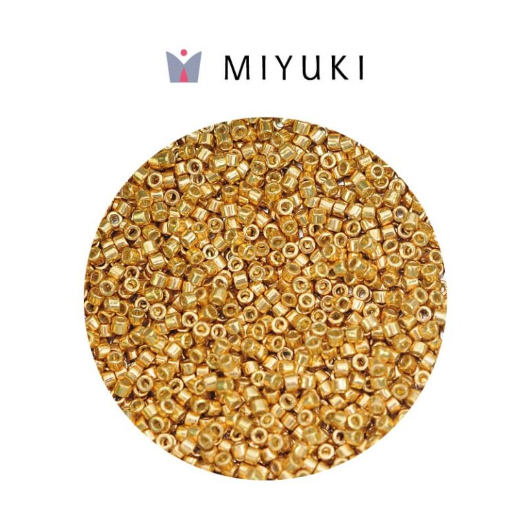 Miyuki Delica Dorado Galvanizado Duracoat