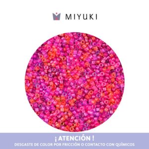 Miyuki Delica Luminous Rosado Mix