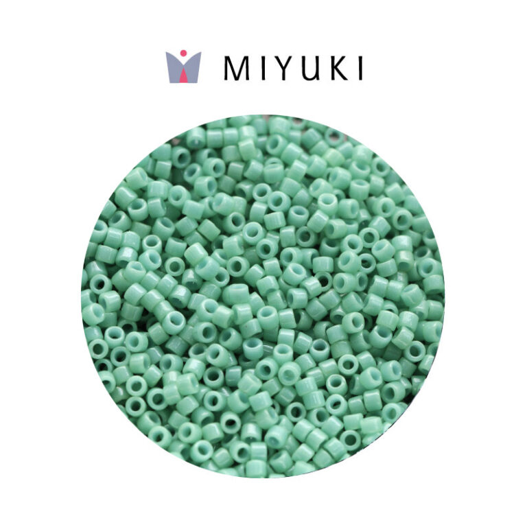 Miyuki Delica Opaco Verde Opal Duracoat