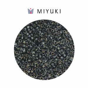 Miyuki Delica Opaque Black Picasso