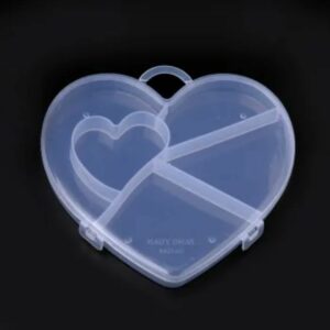 Caja Organizadora corazón plana