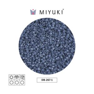 Miyuki Delica Op Blueberry Luster