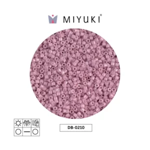 Miyuki Delica Opaque Antique Rose