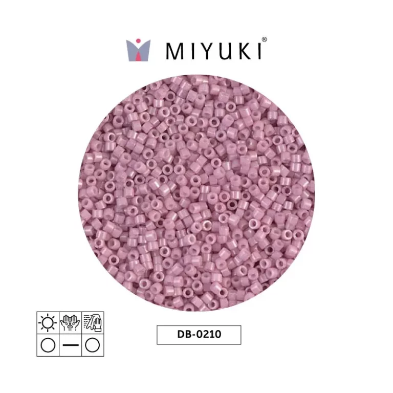 Miyuki Delica Opaque Antique Rose