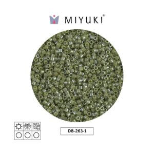 Miyuki Delica Opaque Cacuts Luster