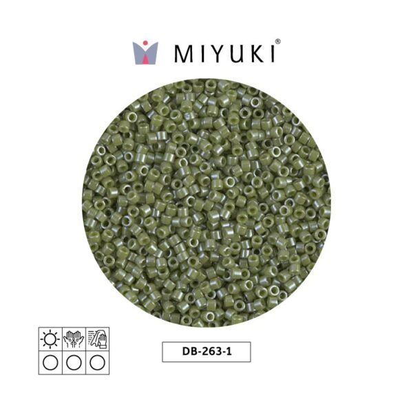 Miyuki Delica Opaque Cacuts Luster