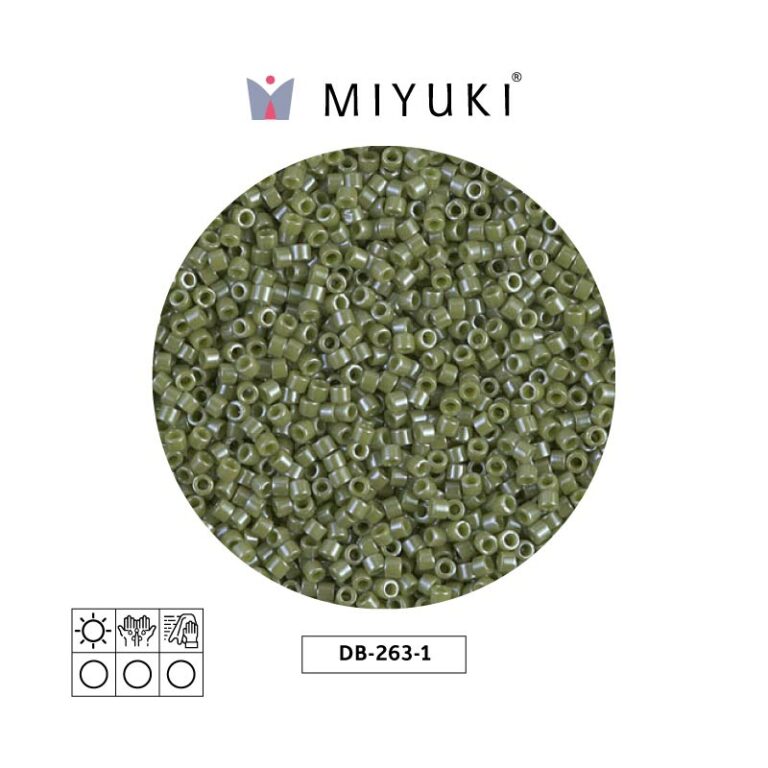 Miyuki Delica Opaque Cacuts Luster