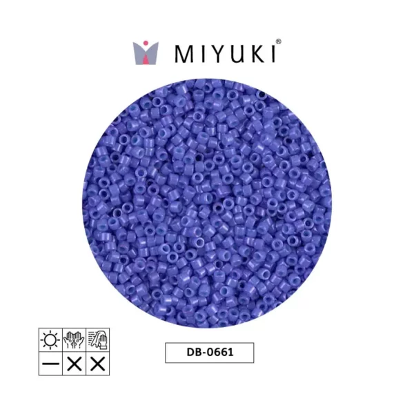 Miyuki Delica Opaque Bright Purple