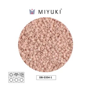 Miyuki Delica Matte Opaque Blush