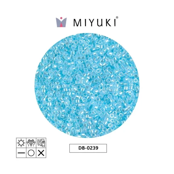 Miyuki Delica Light Aqua Ceylon