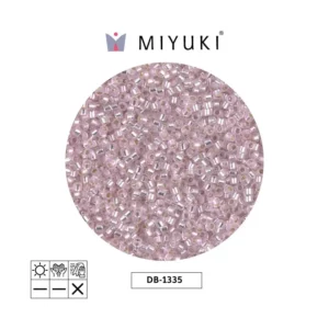 Miyuki Delica Silver Lined Pink