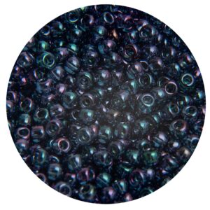 Mostacilla Japonesa Round  11/0 Metallic Purple Blue