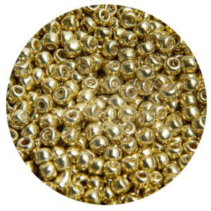 Mostacilla Japonesa Round  11/0 Metallic Green House BBMJ00559