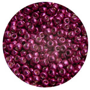 Mostacilla Japonesa Round  11/0 Metallic Metallic Fuchsia