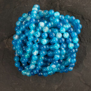 Piedra Natural Agata Azul