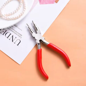 Pinza Bisuteria Punta Redonda Mango Grueso Economica Pinza Basico Bisuteria Economico