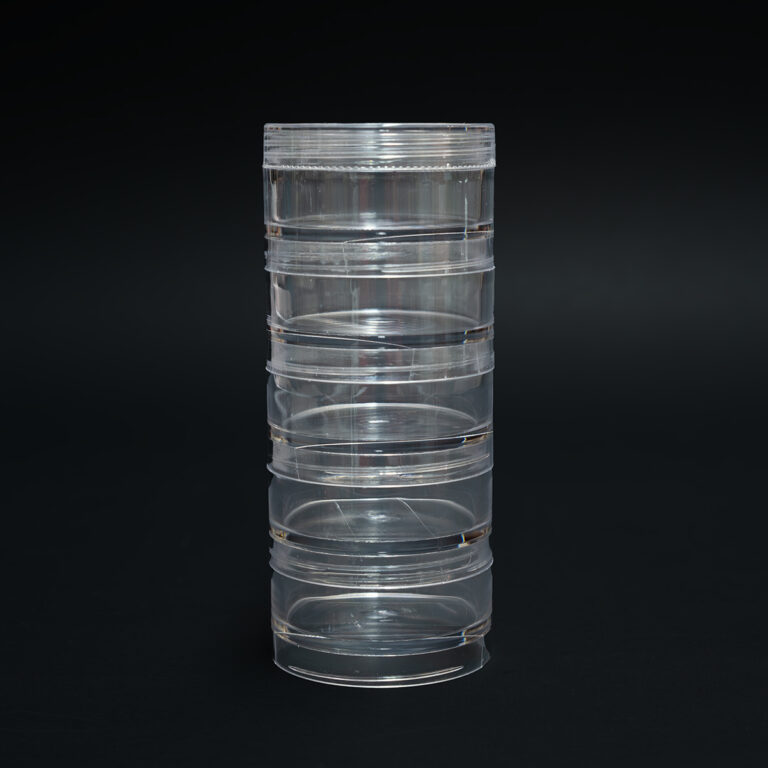 Caja Organizador Acrilico Tubo *6