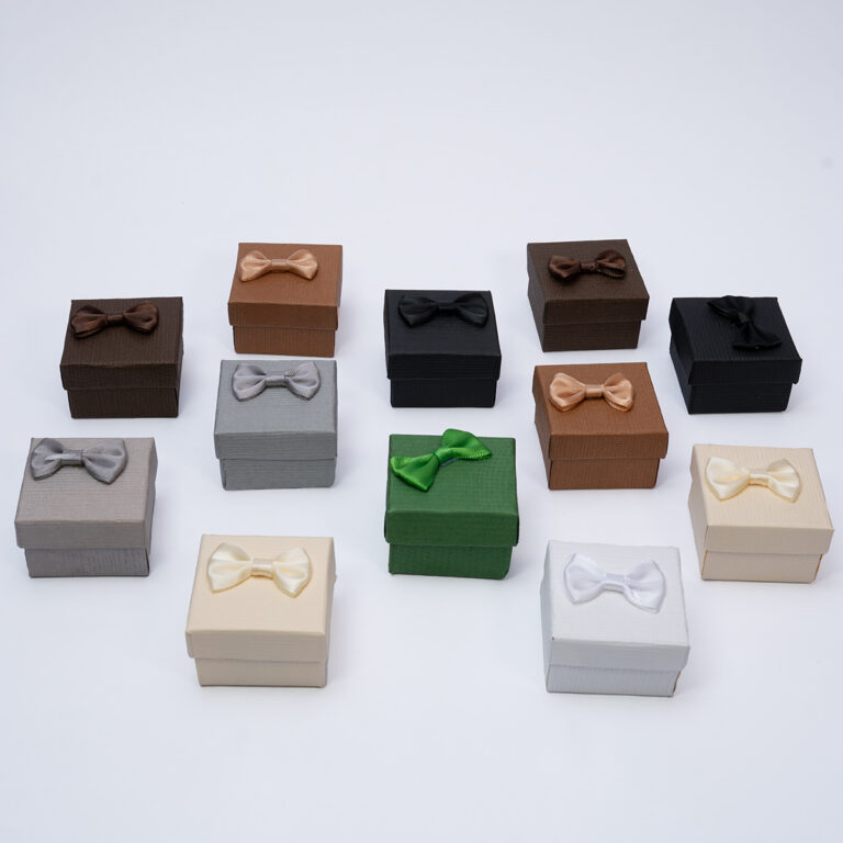 Caja de Regalo Tipo Madera 5 x 5 cms FR-34