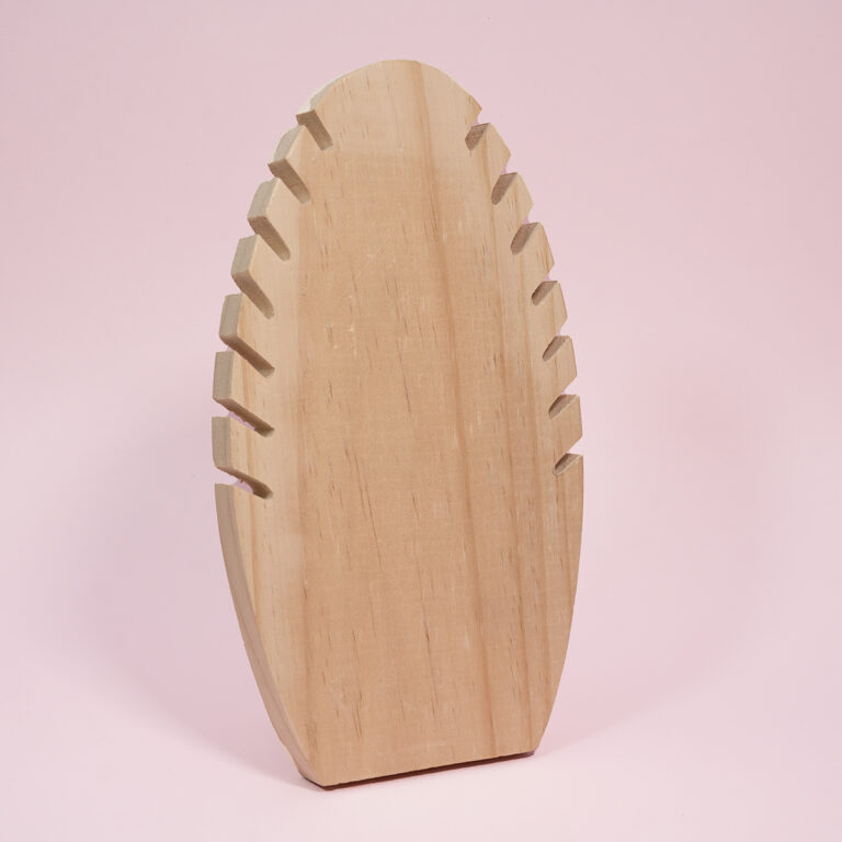 Exhibidor Madera Hoja Grande