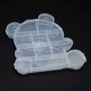 Caja Organizadora Plástico Oso *13 17X15 Cms