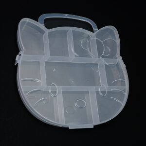 Caja Organizadora Plástico Hello Kitty *10 14X15 Cms