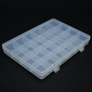 Caja Organizadora Plástico *24 separa 13X19 Cms