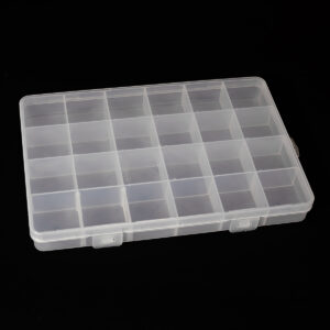 Caja Organizadora Plana Transp *24 Plast