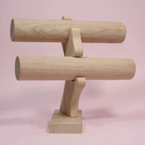 Exhibidor Madera Pulsera Doble
