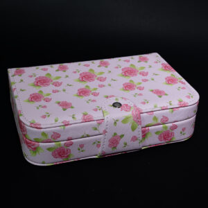 Organizador Joyero Rectangular Floral