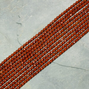 Piedra Natural Faceteada Jaspe Rojo DA-443