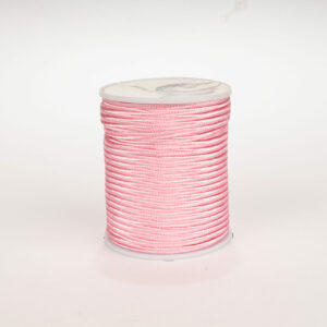 Cordón Soutache Rosado Rollo de Cordon Soutache *50 mts