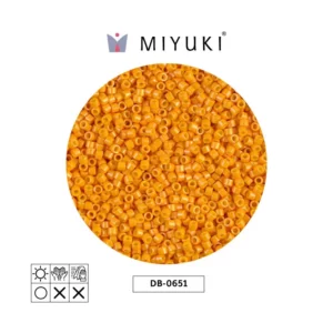 Miyuki Delica Opaco Amarillo Squash DB0651