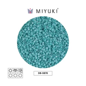 Miyuki Delica Mat Op Turquoi AB DB0878