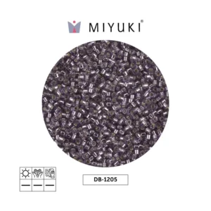 Miyuki Delica Silver Lined Light Amethyst DB1205