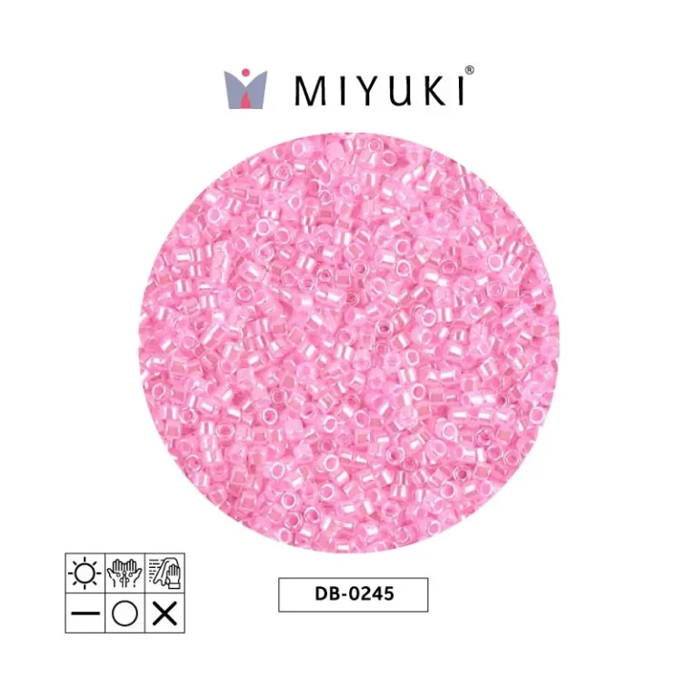 Miyuki Delica Cotton Candy Pink Ceylon  DB0245