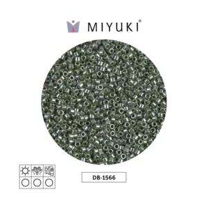 Miyuki Delica Opaco Verde Luster DB1566
