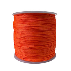 Hilo Coreano Naranja Neón Oscuro Rollo de Hilo Coreano Aprox.*90 mts 0,8 mm